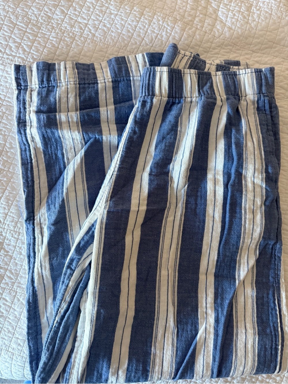 Wide Leg Muslin High Rise Pants LARGE | BUNDLE - Picture 3 of 3